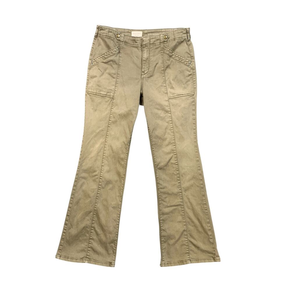 Pilcro Pants Womens 29 Mushroom Bootcut Stretch Utility Paneled Trouser